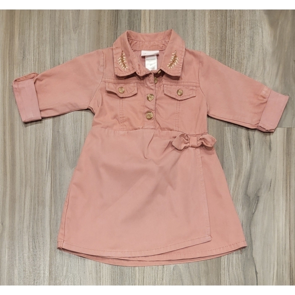 Little Lass girls Wrap dress size 2T